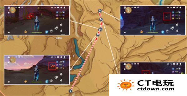 原神万相石全方位采集路线 原神万相石全方位采集路线一览