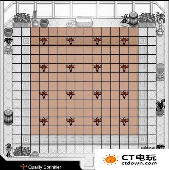 星露谷物语温室最新布局图 星露谷物语温室布局方法分享