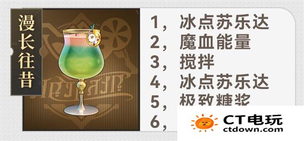 崩坏星穹铁道杯中逸事有什么配方 崩坏星穹铁道杯中逸事配方大全