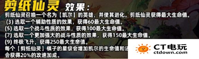 金铲铲之战s11上分阵容推荐 剪纸仙灵登神天使