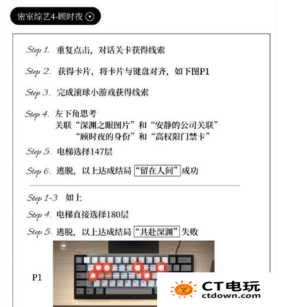 世界之外密室综艺攻略大全 世界之外密室综艺全结局达成攻略