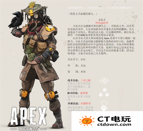 apex英雄全人物图鉴 apex英雄英雄背景与技能介绍汇总